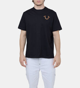 Embroidered Rainbow Stitch T-shirt