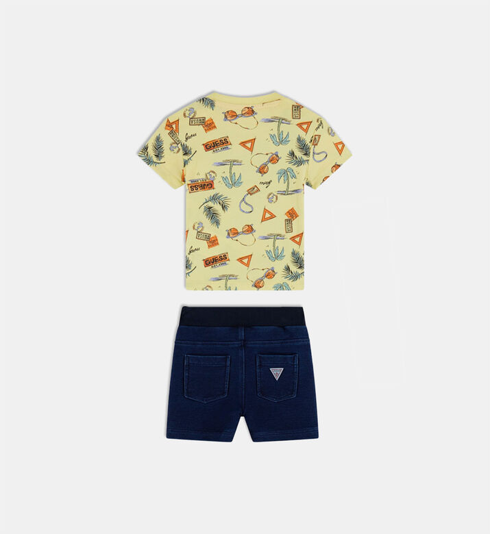 Guess All-over Logo-print Regular-fit Set, Packshot View