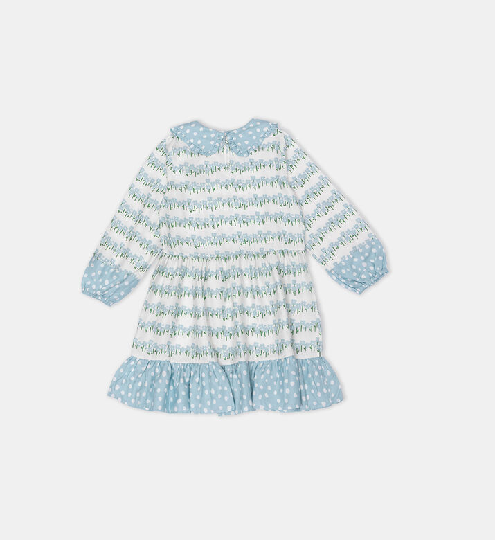 Peter Pan Collar Printed Dress Peter Pan Collar Printed Dress