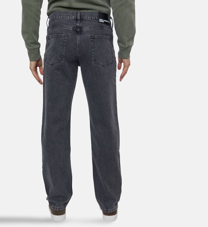 Karl Lagerfeld Straight-leg Mid-rise Jeans, Model View