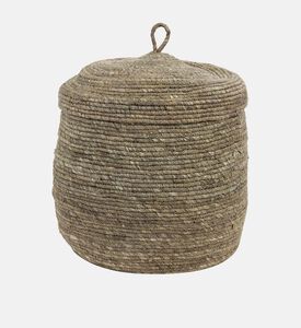 مجموعة تخزين سلة بغطاء من مانجالا