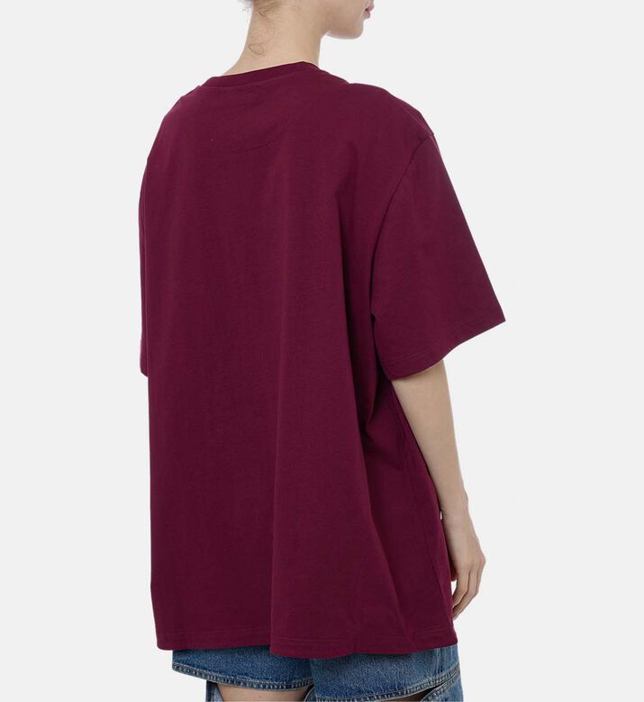 Side Slit Short-sleeve T-shirt