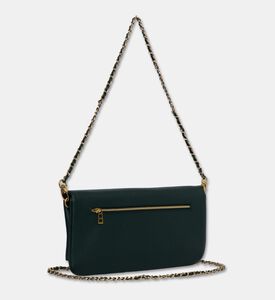 Zadig et Voltaire Rock Grained Leather Clutch, Green, Packshot View