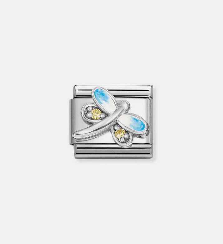 Composable Classic Link Silver Dragonfly Charm