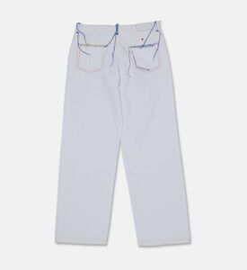 M S G M Button Closure Regular-fit Denim Pants, Packshot View