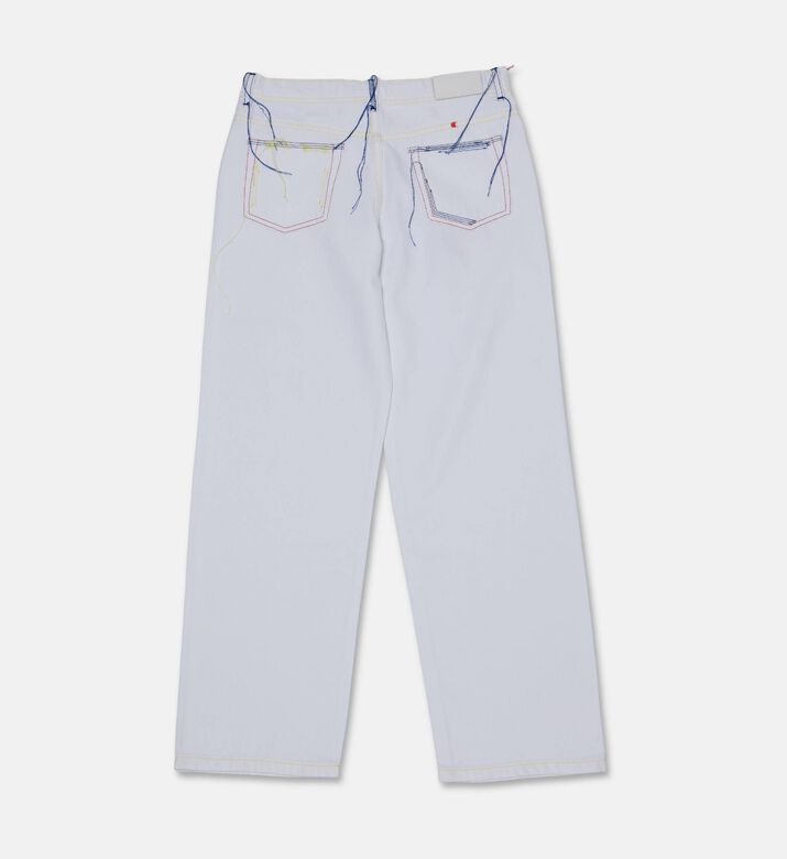 M S G M Button Closure Regular-fit Denim Pants, Packshot View