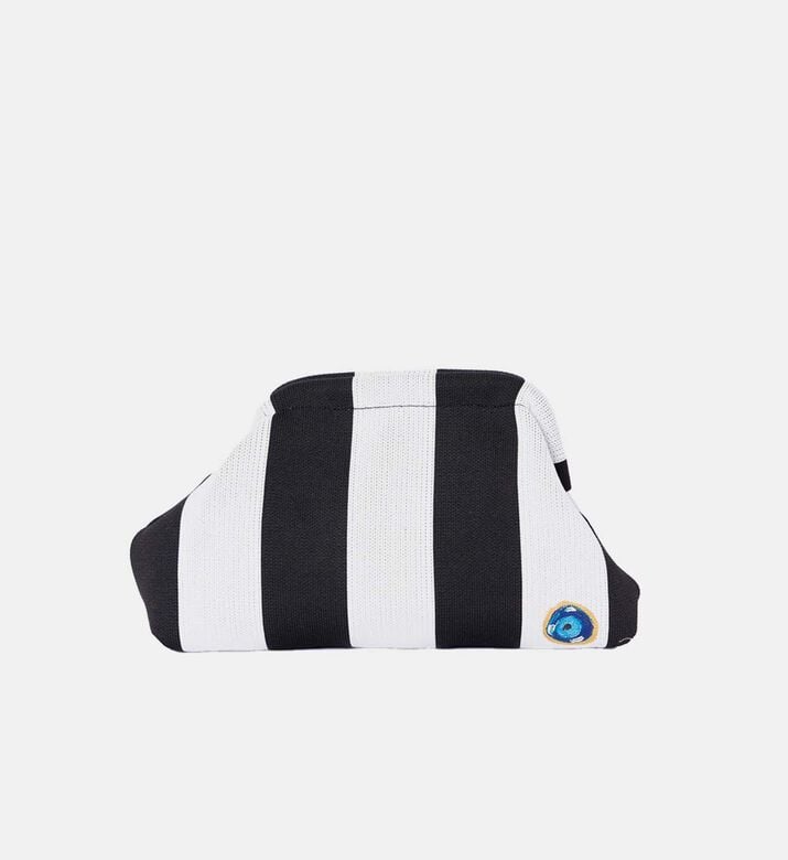 Strapped Evil Eye Painted Clutch