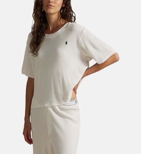 Polo by Ralph Lauren Waffle-knit Long-sleeve Pajama Set, Model View
