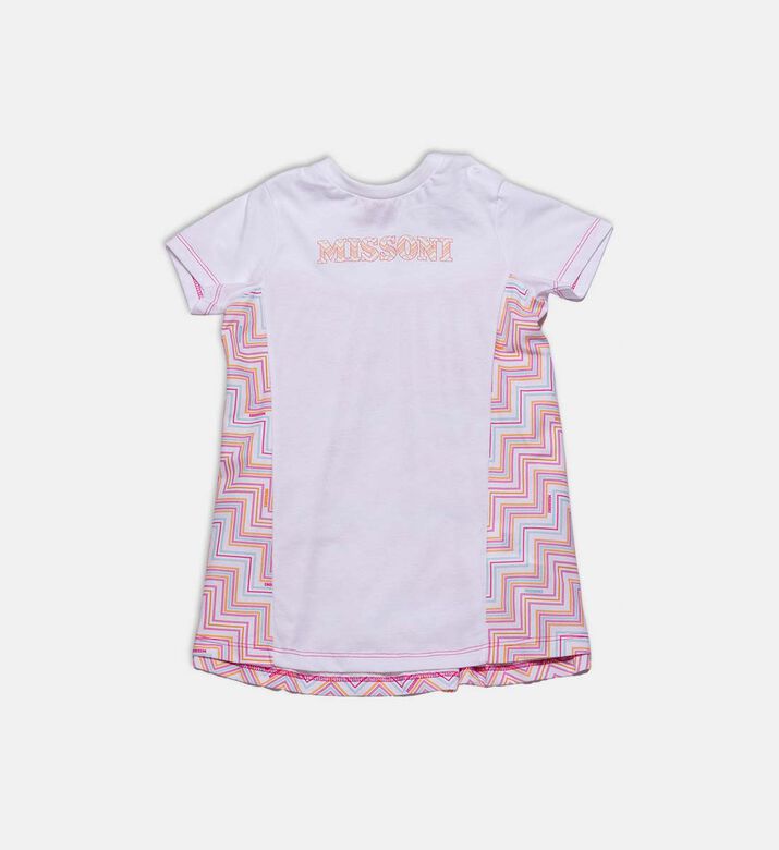 Front Logo-print Chevron Print Set