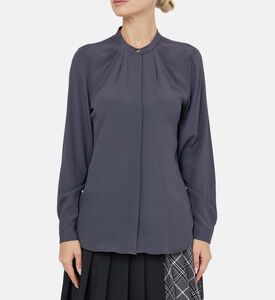 Mandarin Collar Blouse
