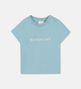 تيشيرت قصير الأكمام بطبعة أمامية