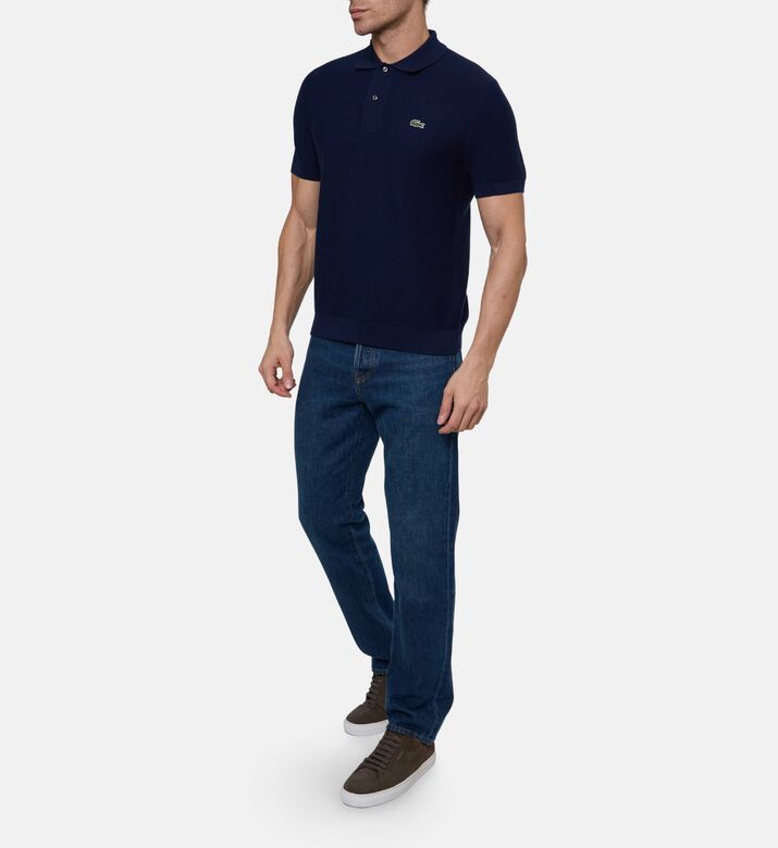 Lacoste Sweatshirt, Blue, Xl, Model View