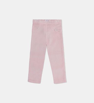 Bow-detail Stretchy Pants