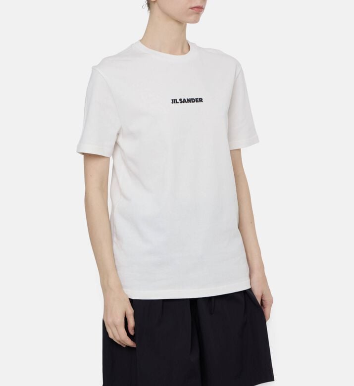 Jil Sander Logo-print Short-sleeve T-shirt, Model View