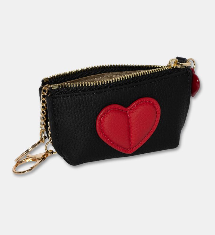 StickyBestie Charm Pouch Love, Black, Packshot View