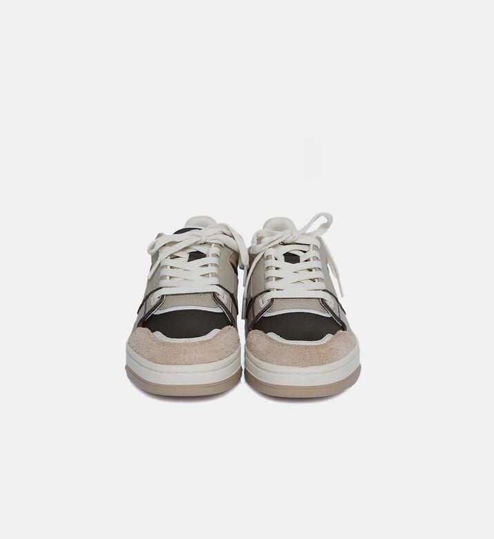 Logo Color-block Multi-layered Sole Lace-up Sneakers
