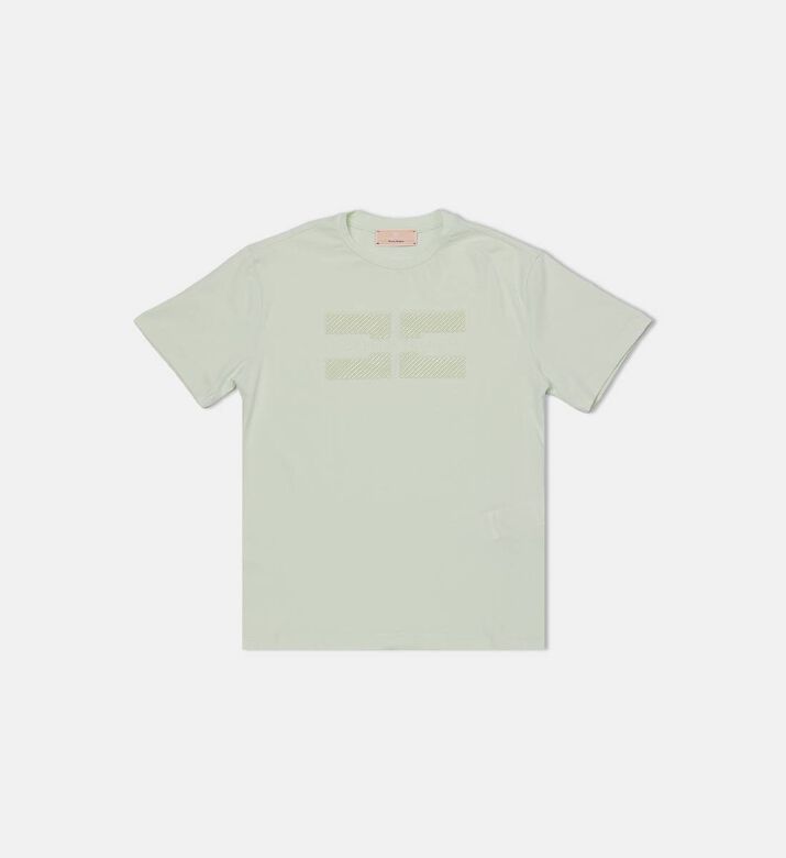 La Mia Bambina Cotton Short-sleeve T-shirt, Light-green, 8y, Packshot View