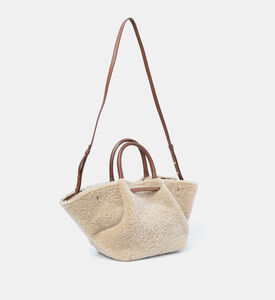 Shearling Triangular Bag