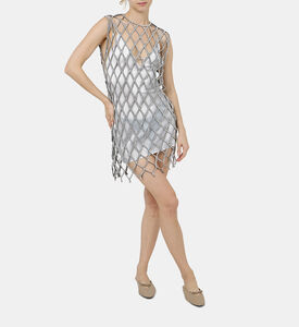 Rococo Diamond-panel Dress