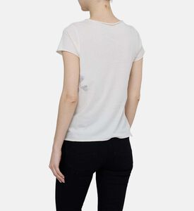 Tunisian Rain Rhinestone-embellished T-shirt