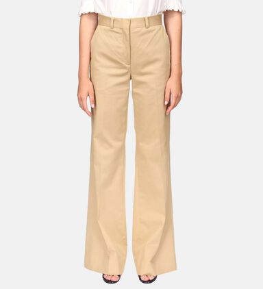 Dorinetta Cotton Flare Pants