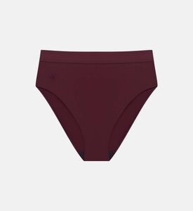 قطعة بيكيني سفلية بخصر عالٍ بحزام