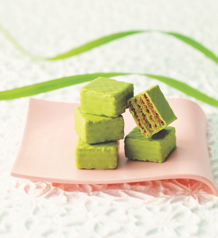 Chocolate Wafers Maccha 120 G