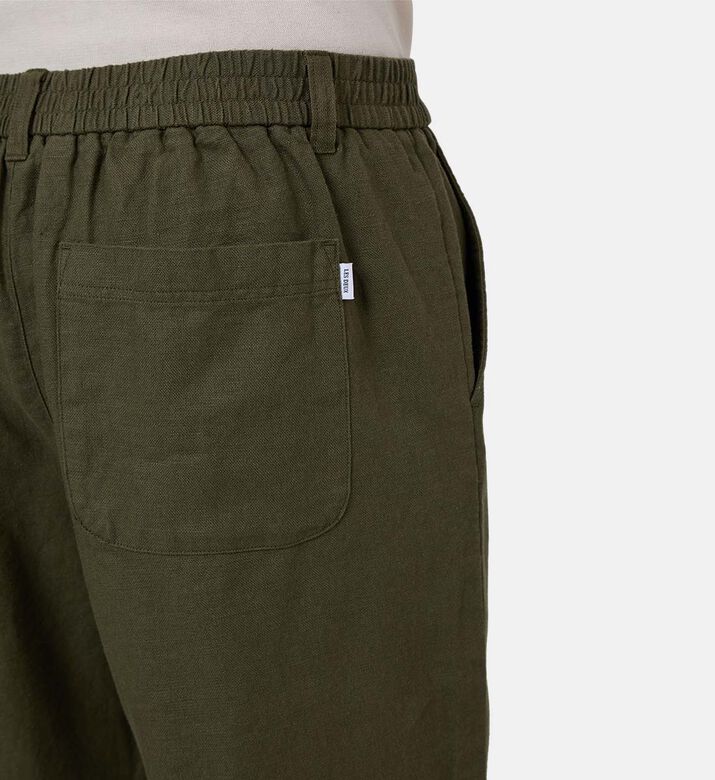 بنطال بينو واسع كتان