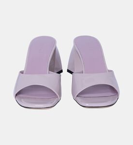 Romy Leather Square Toe Mules