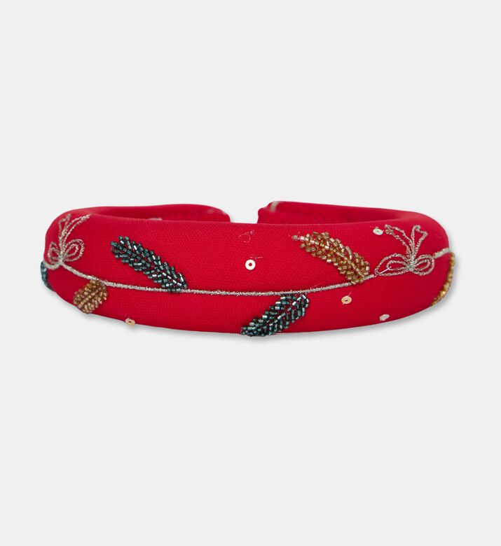 Eirene Tulle Hand-embroidered Hairband, Packshot View