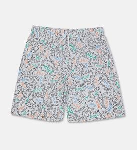 M S G M All-over Logo-print Regular-fit Shorts, Packshot View