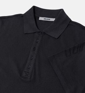 Dimitri Cotton Button-down Polo Shirt