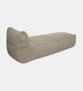 Home Deco and More Nirvana Resort-like Sunlounger, Beige, Packshot View