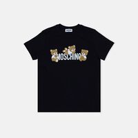 Cotton Teddy Bears Logo-print T-shirt