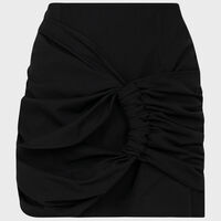 Tie Detailed Mini Skirt