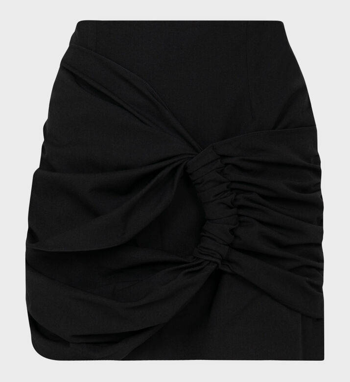 Tie Detailed Mini Skirt