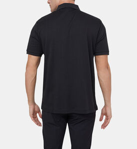 بولو قطن أساسي بطبعة شعار