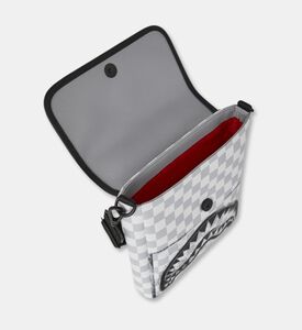 Sprayground Shark Graffiti-print Messenger Bag, Packshot View