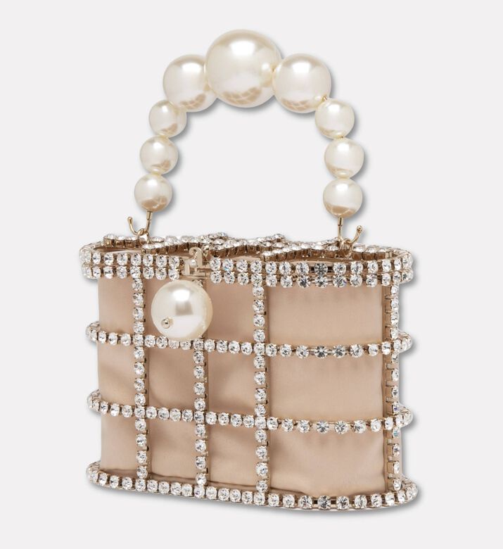 Rosantica Crystal-embellished Holli Charm, Gold, Packshot View