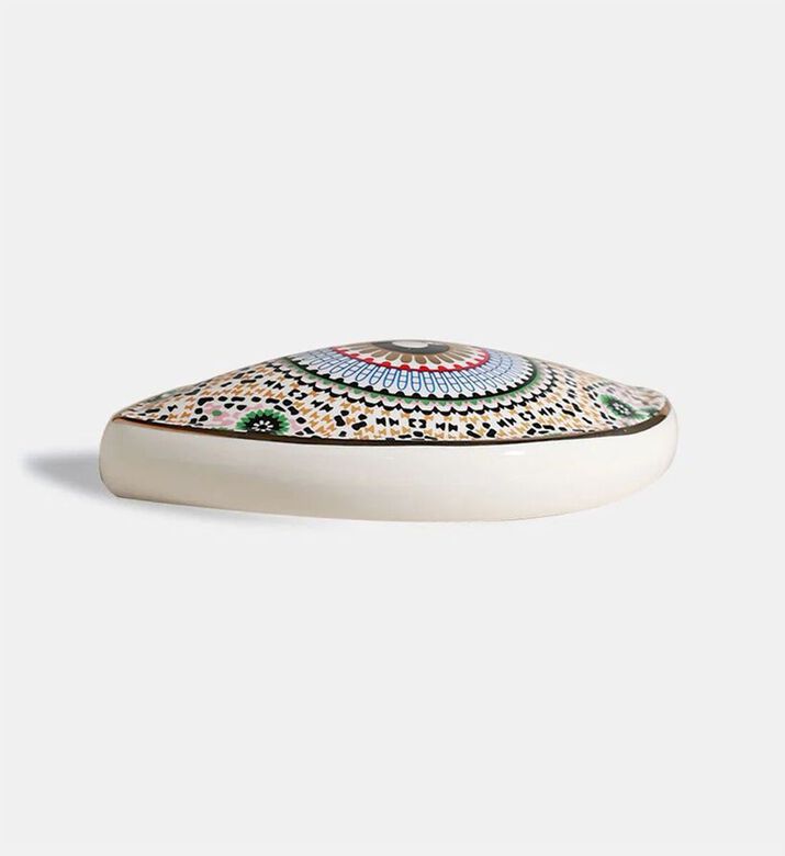 Home Deco and More Eye Arabesque Ceramic Wall Decoration, Packshot View