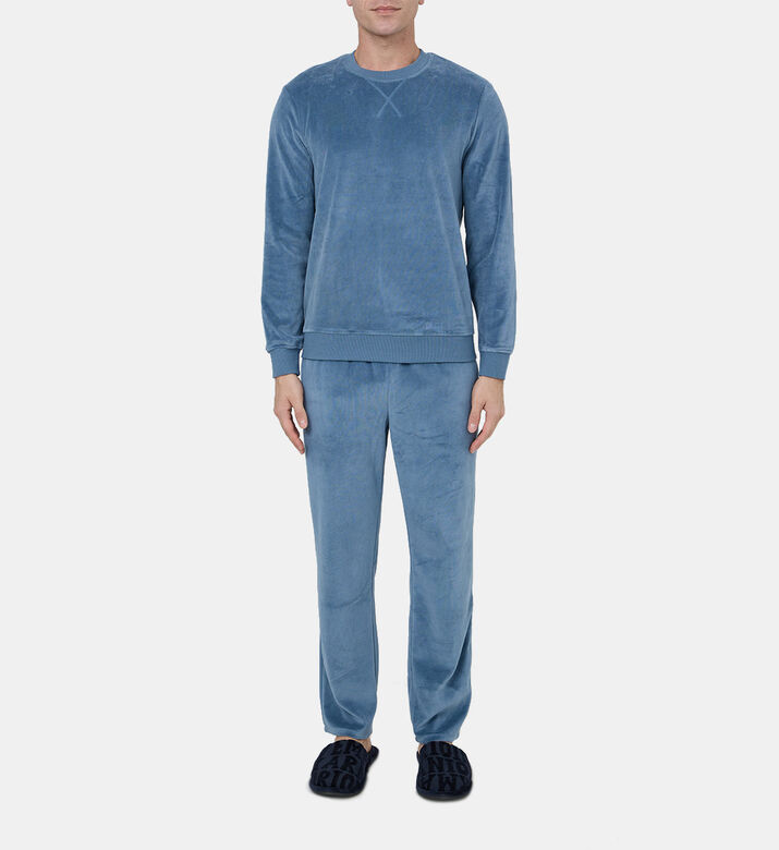 Organic Cotton-blend 2-piece Pajama Set