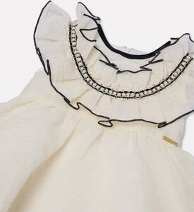 Poca and Poca Dress, Ecru, 12-18m, Packshot View