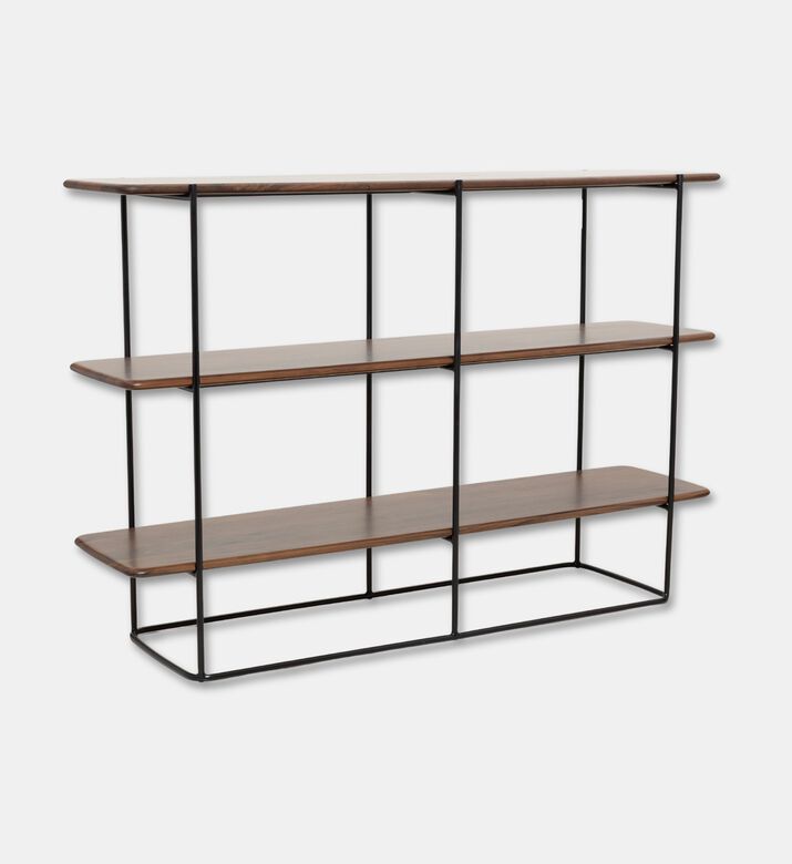 Home Deco and More Shard Double 3-shelves Shelving Unit, Packshot View