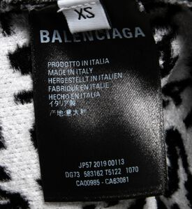 Balenciaga Balenciaga Wavy Logo Knitted Crewneck Top, Packshot View