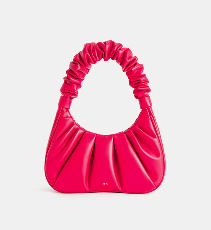 حقيبة بمقبض علوي جلد نباتي