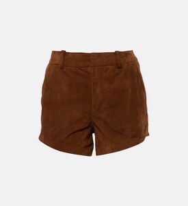 Siddy Suede Leather Shorts