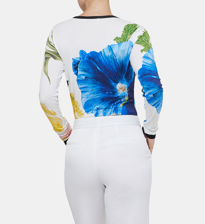 بلوزة ديلاينا بأكمام طويلة