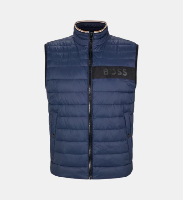 Matt Padded Regular-fit Gilet