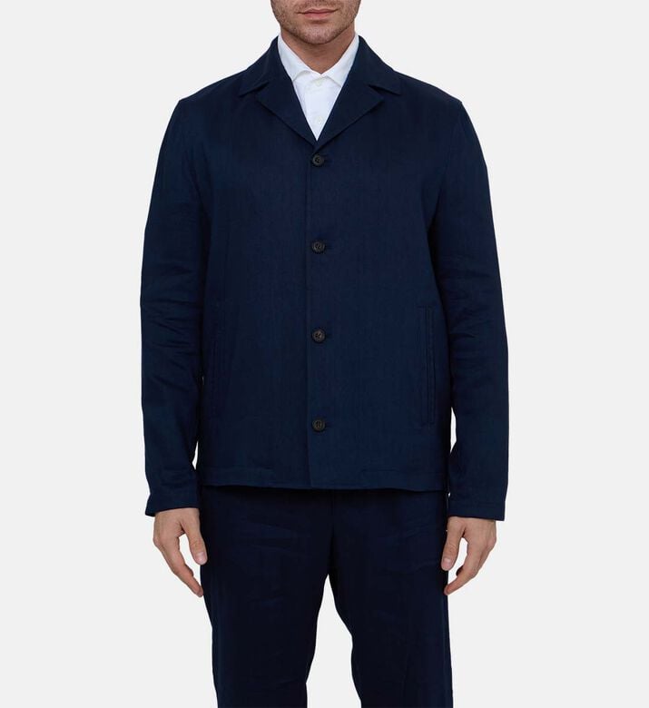 أوفر شيرت من كتان ومخير