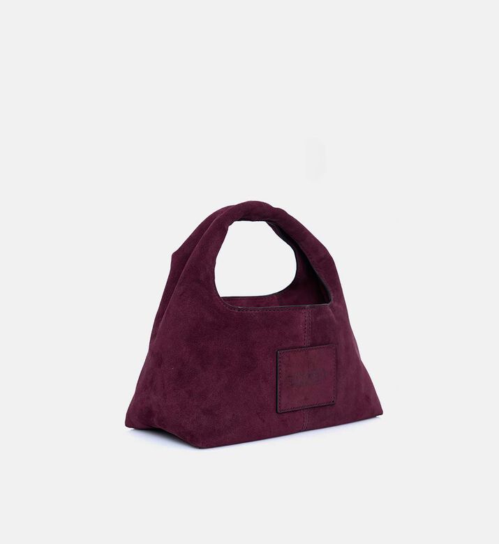Marc Jacobs Suede Mini Top Handle Bag, Light-violet, Packshot View